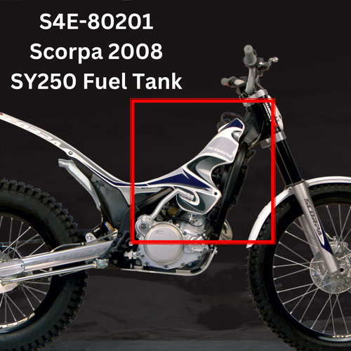 Fuel Tank Scorpa SY250 2008 with stickers